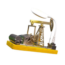 Artistic Miniature Oil Pumps Model Stainless Steel Pumping Unit