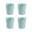 Versatile Household Storage Bucket With Chic Floral-Blue L 1