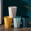 Versatile Household Storage Bucket With Chic Floral-Blue L 4