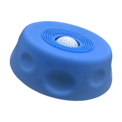 Pet Dining Tray Food Safe Suction Cup Slow Feed Container-Blue