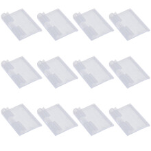 30Stk Transparente Regal Preisschilder Aus PVC Einfach Zu