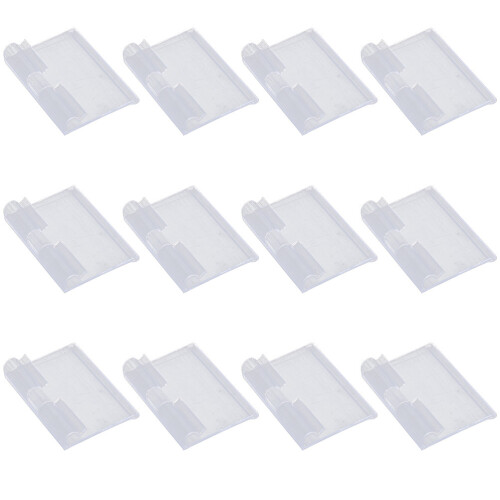 30Stk Transparente Regal Preisschilder Aus PVC Einfach Zu