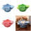 3D Printed Yarn Holder Bowl Plastic Yarn Thread Dispenser-Blue 3