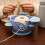 3D Printed Yarn Holder Bowl Plastic Yarn Thread Dispenser-Blue 7