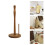 Simple Wood Vertical Tissue Holder Rack Tissue Stand Napkins 3