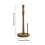 Simple Wood Vertical Tissue Holder Rack Tissue Stand Napkins 4