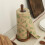 Simple Wood Vertical Tissue Holder Rack Tissue Stand Napkins 6