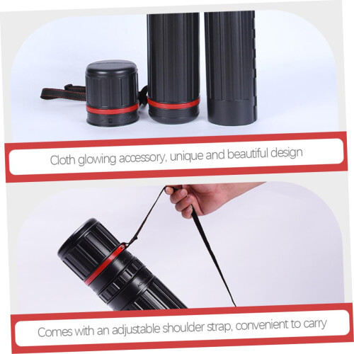 3pcs Telescopic Adjustable Poster Tube Set Black Document Storage for Art Prints Crease 1
