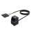 Portable On/off Pc Power Button Switch Cable Desktop Computer Switches Extension Cord for Home 400cm Blue Light 1