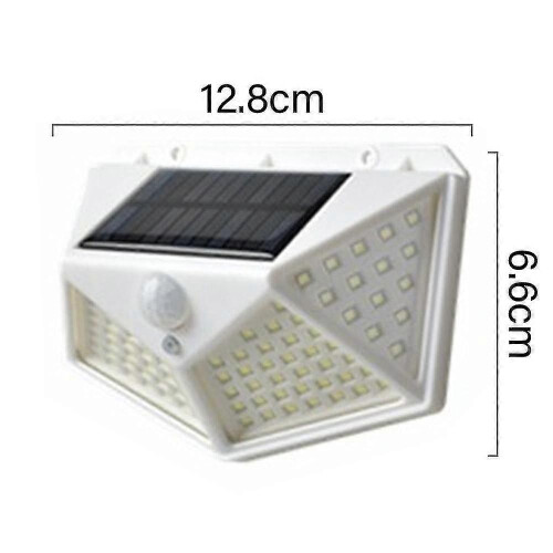 Outdoor Solar Light Motion Sensor Solar Powered Outdoor Wall Lightwhite 1