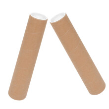 3x12 Inch Heavy Duty Mailing Tube End Caps 2 Pack, Secure Closure for Poster and Artwork Storage