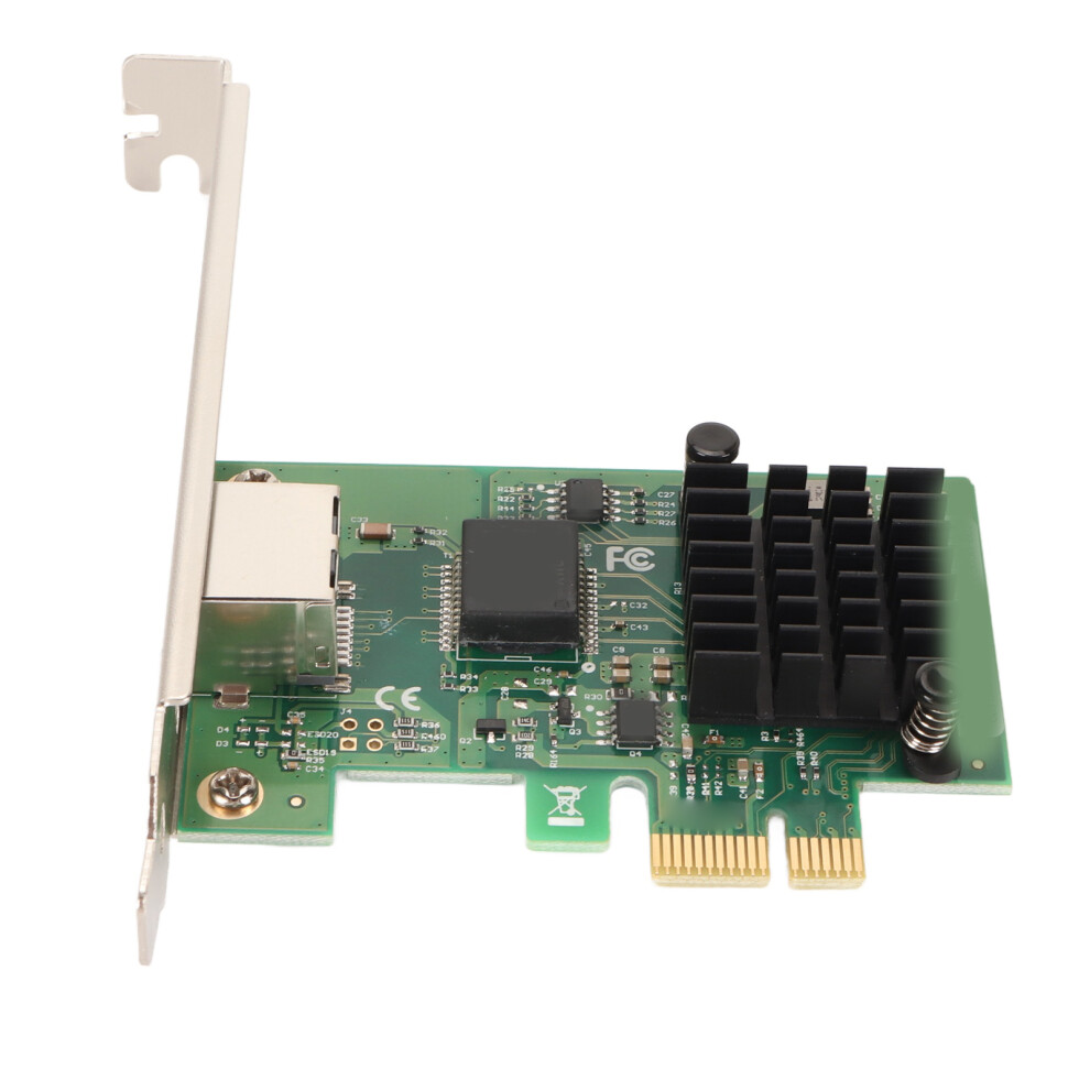 I226 T1 Pcie X1 2.5G Ethernet Adapter Black 5091393478328