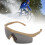 Khaki Military Goggles PC UV Protective 137g 1