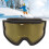 Ski Goggles 263g/9.3oz Black Frame Yellow Lens 3