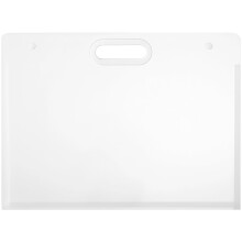 Waterproof Art Portfolio Case with Handle for Artists, Designers and Photographers, Plastic Bag for Artwork Storage