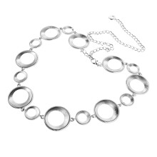 Damen Metallgürtel Kette Für Rock Party Accessoire