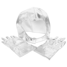 1Set Silberne Weltraum & Für Halloween Und Rollenspiel