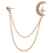 Gold Farbener Vintage Broschennadel Für Damen Elegant