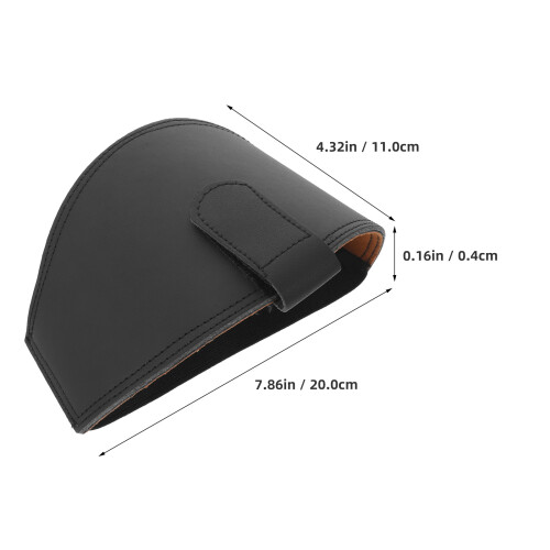 Schaltpad Leder Boot Protector Grip 1