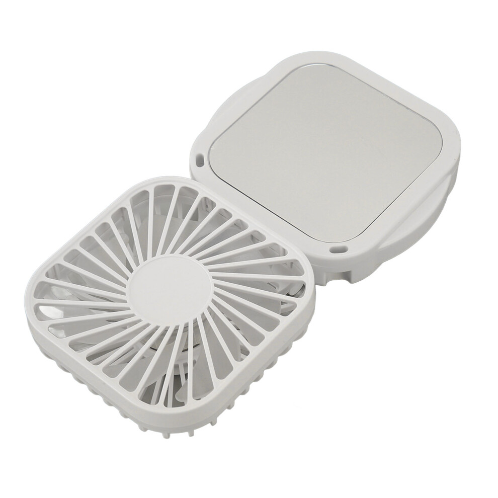 Mini Fan 500mAh ABS Mirror Compact Handheld