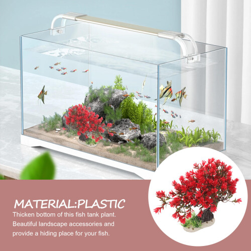 Dekorative Rote Tank Aus Robustem Kunststoff 2