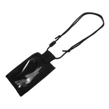 Waterproof ID Card Holder and Credit Card Wallet with Nylon Strap PVC Sleeve for Travel Adventures