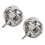 3Pcs Durable Steel Sewing Machine Bobbin Case Set, Easy Installation Replacement for Front Bobbin System 2