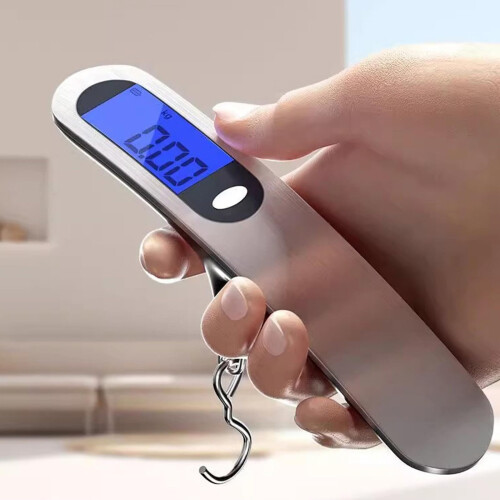 Digital Luggage Scale 50kg with Backlit LCD Display, Precision Sensor and TypeC Rechargeable Port 1