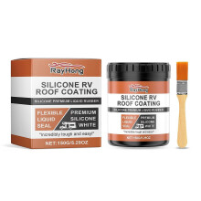 Rayhong Silicone Rv Roof Paint, Rv Roof Repair, Wood Board Paint Leakage Sealant