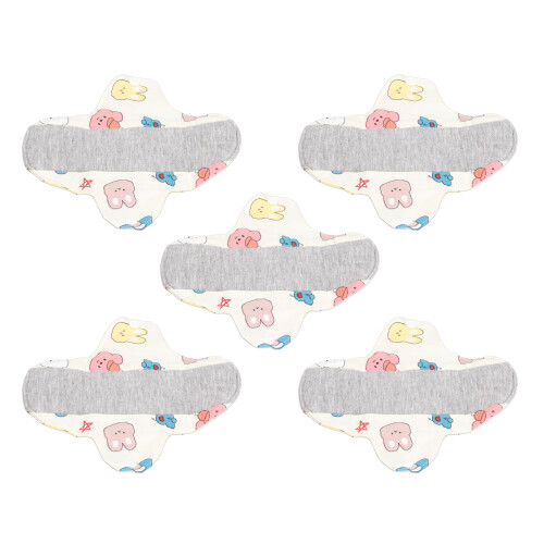 5pcs Size S Washable Pads THS004 Reusable Cloth