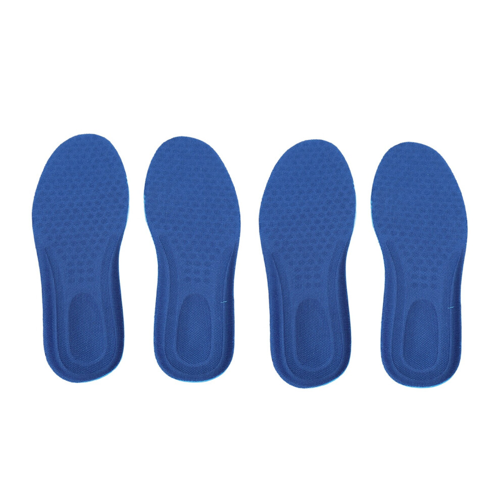 2 Pairs Ice Silk Insoles Anti-Slip Foot Pads