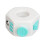 Decompression Ring Sensory Toy Green ABS 5.3x3.2cm 3