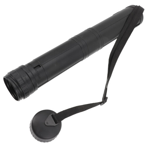 Adjustable Telescopic Art Tube with Shoulder Strap for Artwork Blueprints and Posters