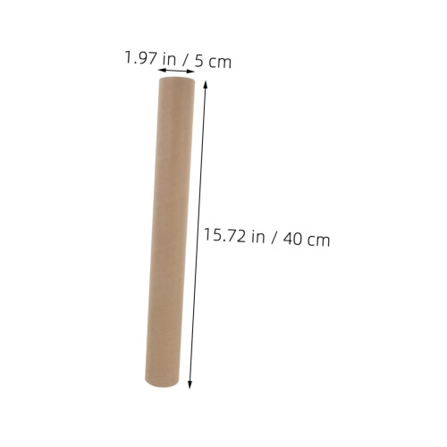 4pcs HeavyDuty Cardboard Mailing Tubes with Secure Caps for Posters, Artwork, Blueprints and Documents 1