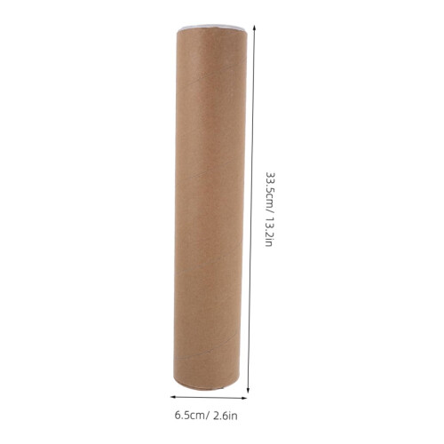 2Pcs Mailing Tubes with Secure Snap Caps for Posters, Documents, Artwork and Craft Storage 1