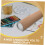 2Pcs Mailing Tubes with Secure Snap Caps for Posters, Documents, Artwork and Craft Storage 5