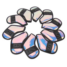 Complete 10-Piece Golf Head Cover Set PU