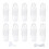 10pack Hydroponic Seedling Starter Tray Small Water Culture 1