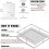 Removable Window Screen Adhesive Application Tear Resistant 4