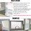 Removable Window Screen Adhesive Application Tear Resistant 7