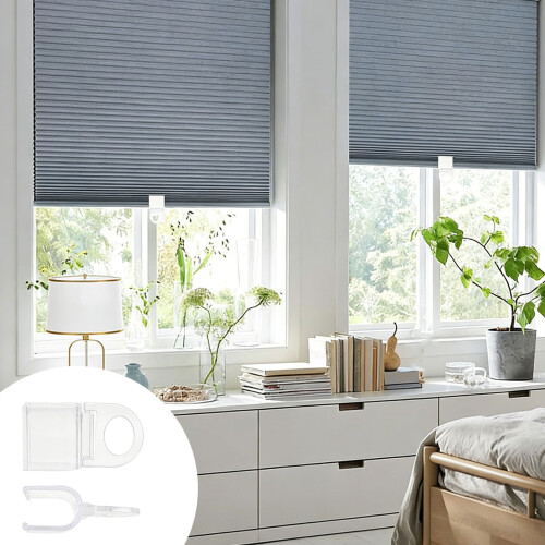 Clear Roller Shade Pull Down Clip,Blinds Lifting Clamps Shade-8 2