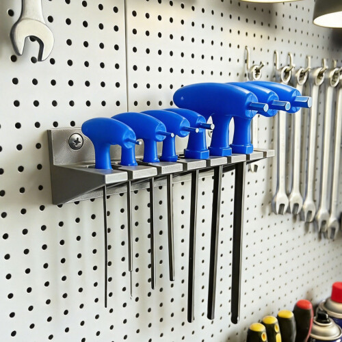 Sleekly Tool Storage Rack Plastic Wrench Socket Holder-h 2