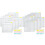 10 Pack Scrapbook Paper Storage Organizer with Buckle and Index Tabs for ColorMatching Design 2