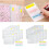 10 Pack Scrapbook Paper Storage Organizer with Buckle and Index Tabs for ColorMatching Design 3