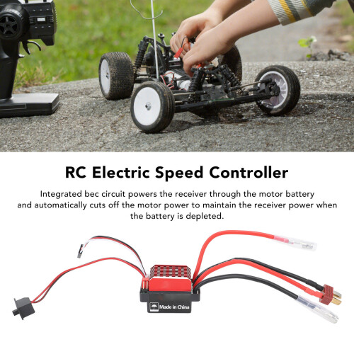 320A RC Brushed ESC Two Way Brake 60A, 6-12V, 2-3S 1