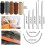 34Pcs Leather Working Tools Kit with Awl and Needles, Durable Thread, Complete Leather Craft Set 2