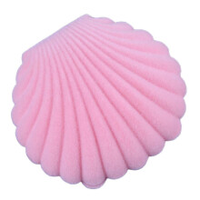 (Pink) Cute Sea Shell Earring Ring Necklace Display Storage Organizer Gift Jewelry Box BoSaiD