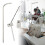 Adjustable Metal Telescopic Thread Spool Holder Rack Organizer for Sewing, SpaceSaving Design 5