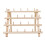Wooden Thread Spool Holder Organizer for Sewing and Embroidery, Foldable 20Spool Rack 1