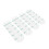 Oval Sensor Fixing Tape 20pcs 10.1x8.3cm TPU Green 1